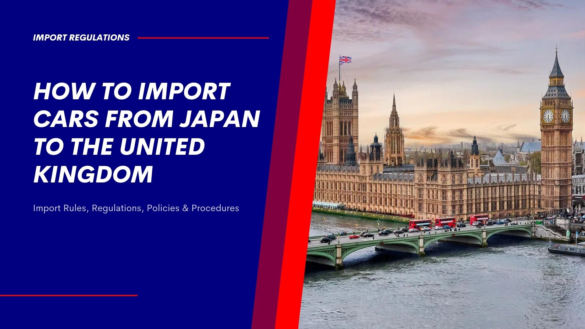 How to Import Cars from Japan to the United Kingdom