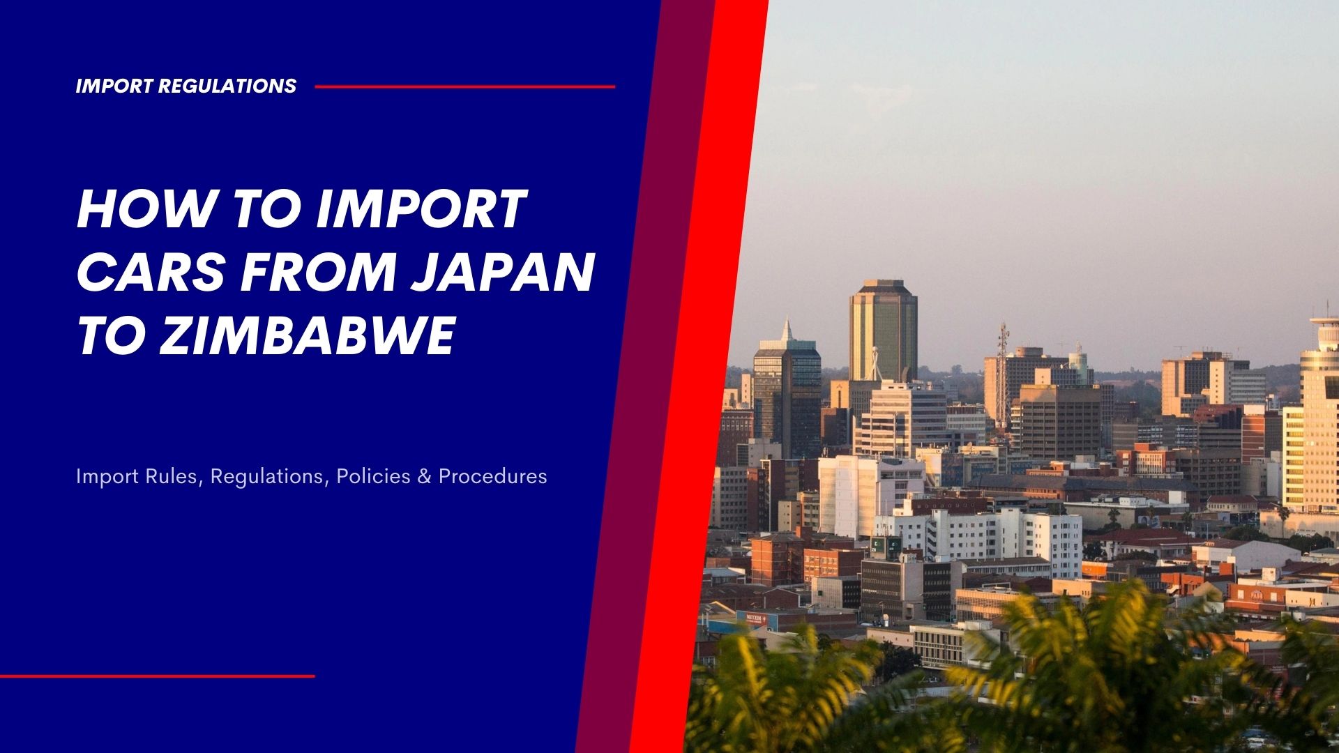 How to Import Cars from Japan to Zimbabwe