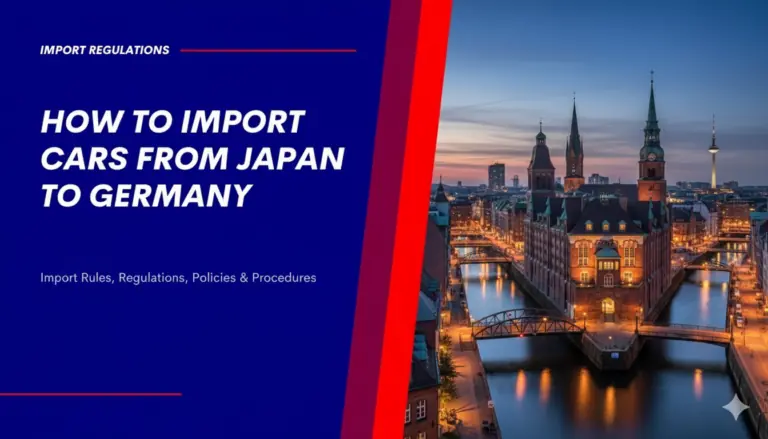 Import Cars from Japan to Germany