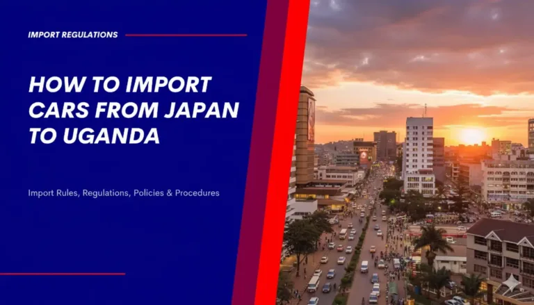 Import Cars from Japan to Uganda