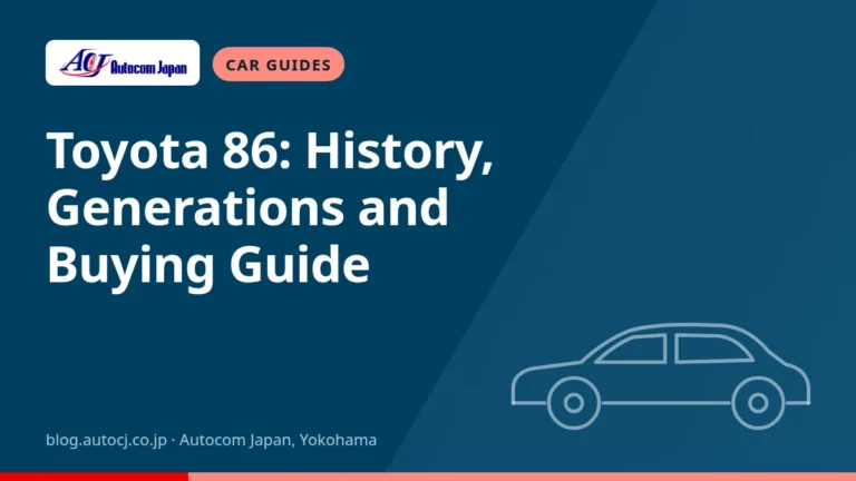 Toyota 86: History, Generations and Buying Guide