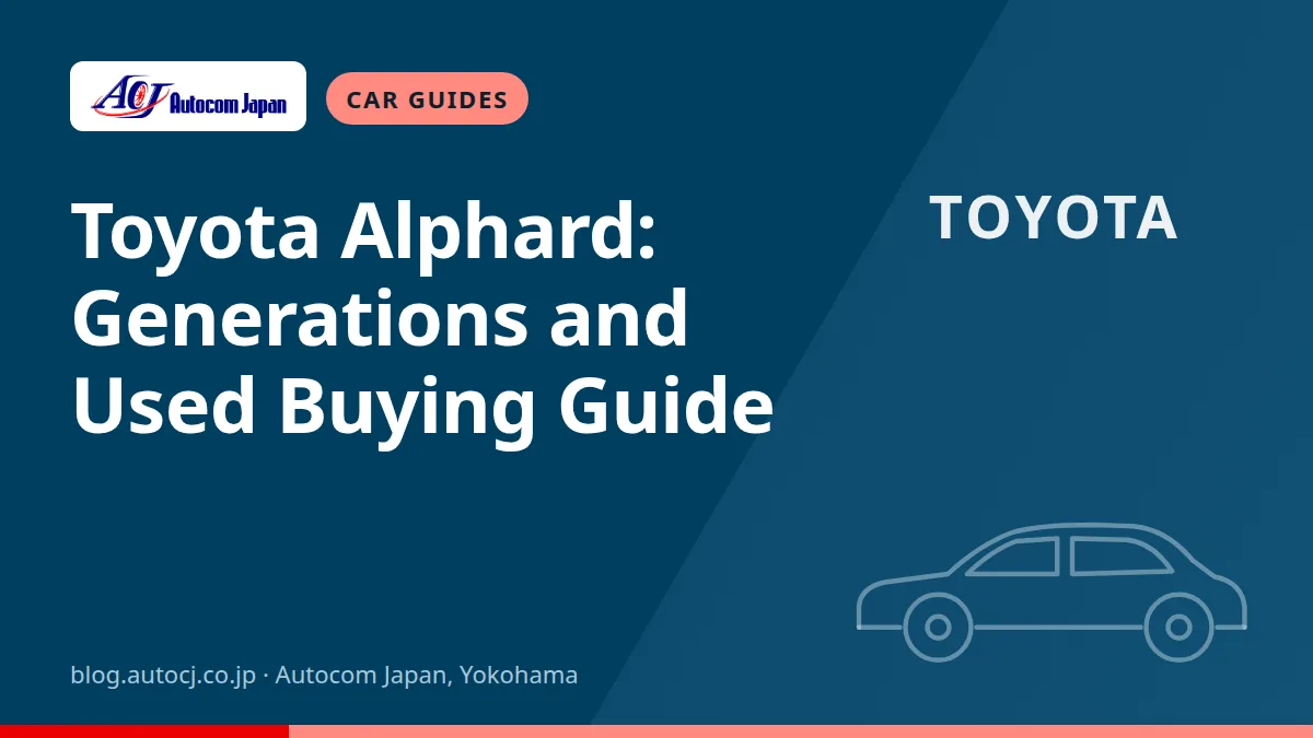 Toyota Alphard: Generations and Used Buying Guide