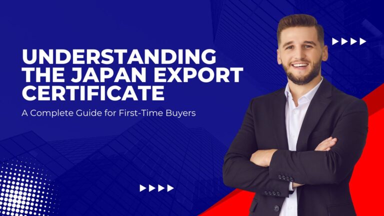 Understanding the Japan Export Certificate