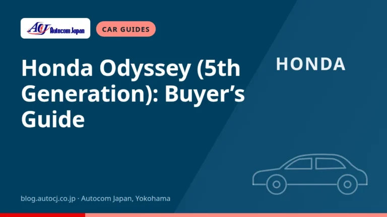 Honda Odyssey (5th Generation): Buyer’s Guide