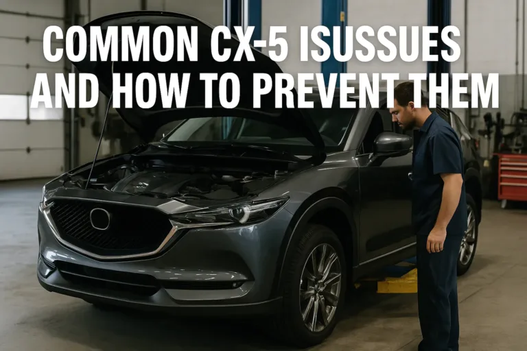 Common Mazda CX-5 Issues and How to Prevent Them