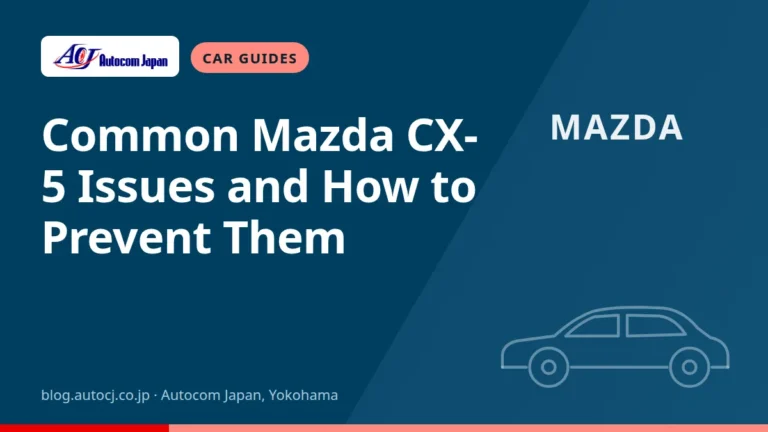 Common Mazda CX-5 Issues and How to Prevent Them